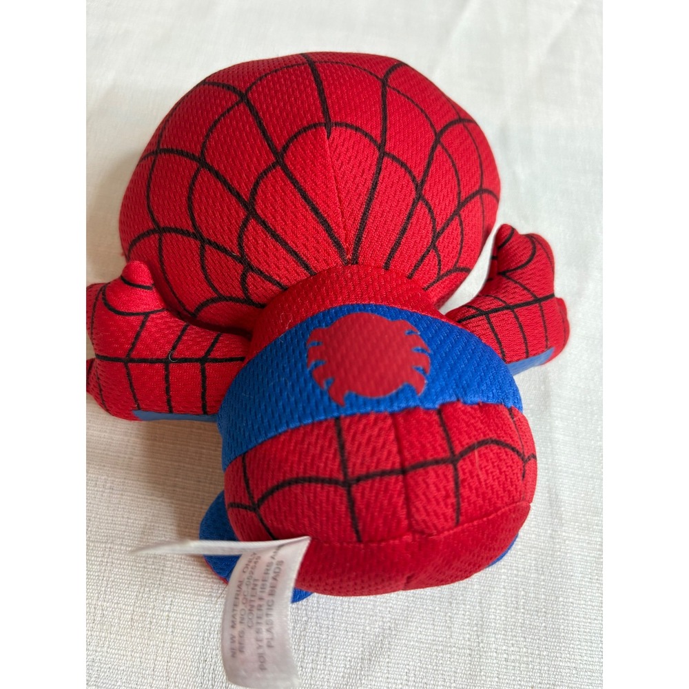Ty Beanie Baby Marvel Spider-Man Plush Red Blue Glitter Eyes Collectible Toy - Picture 2 of 4